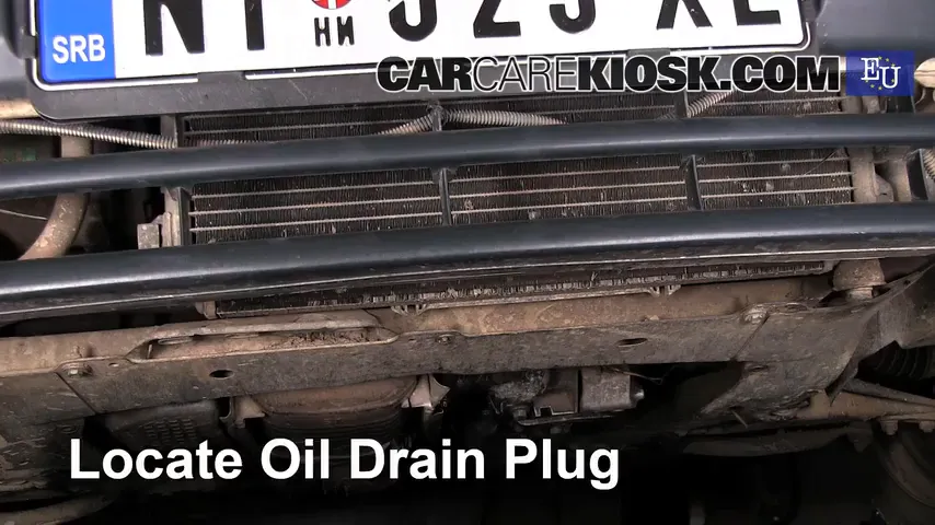 2001 Renault Kangoo Energy 1.4L 4 Cyl. Oil Change Oil and Oil Filter